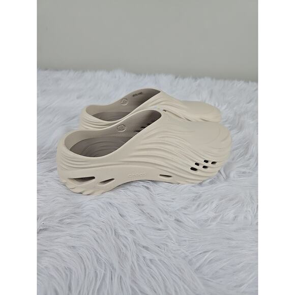 Crocs Echo Wave Almond Tint 210521-0LD Men's 8 Women's 10 New Slip On Comfort - Picture 6 of 9